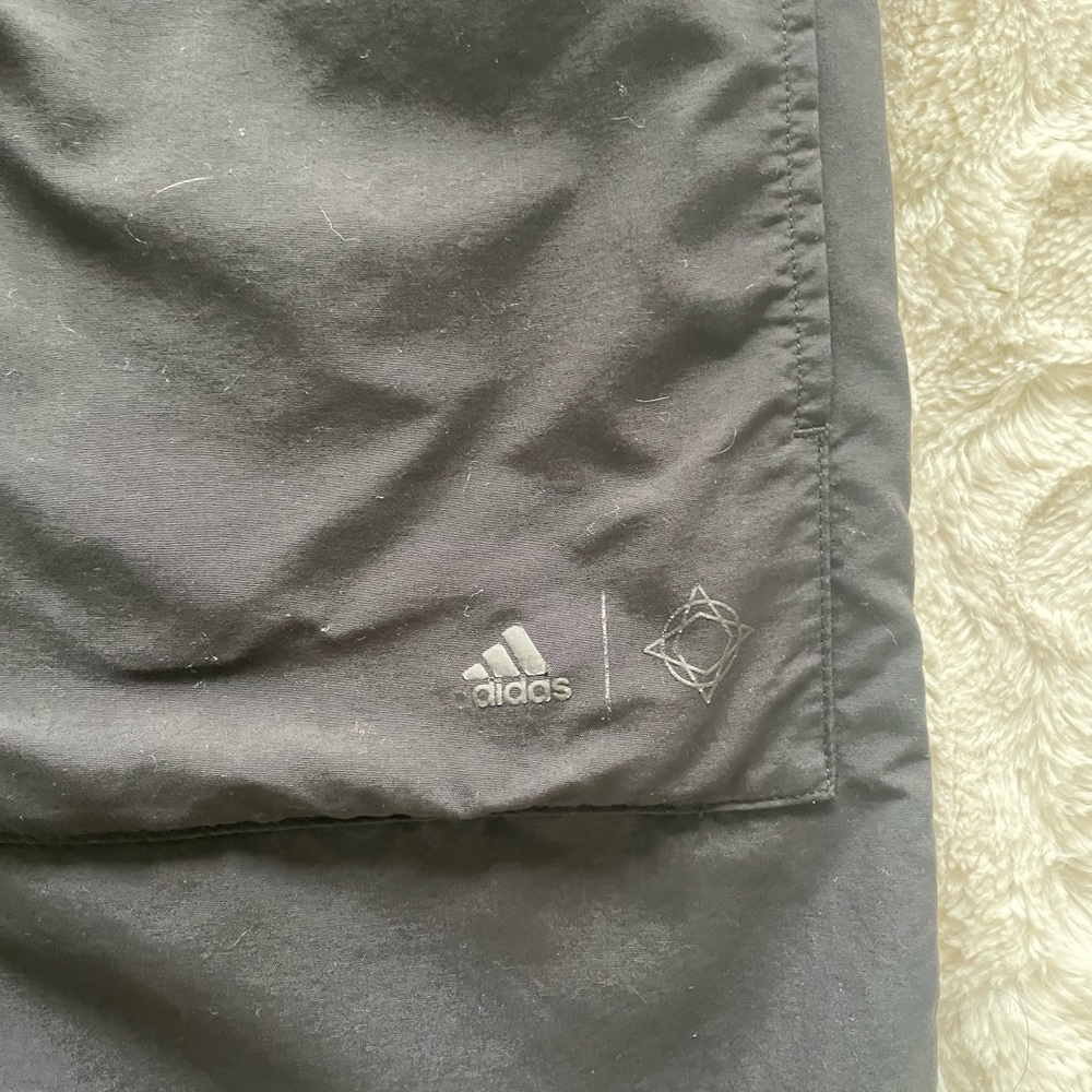 Adidas Performance Long Black Hooded Jacket - Picture 4 of 11